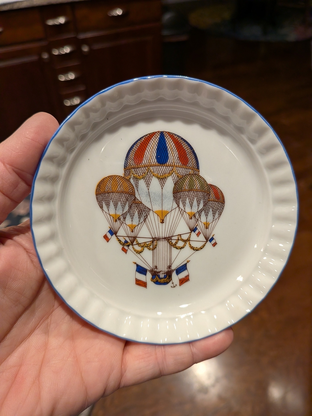 Bareuther Bavaria 1850 Peak Of Exhibiting With Unusual Five Balloon Assembly